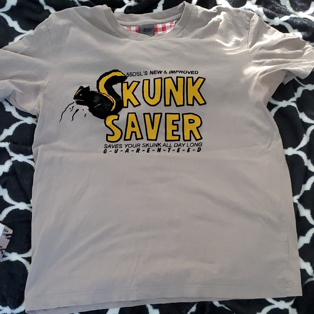 55dsl Skunk Saver T-Shirt - Gray